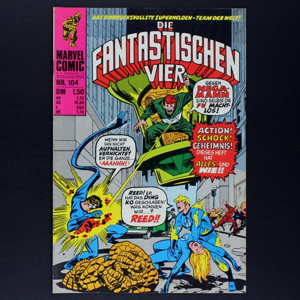 Die Fantastischen Vier Nr. 104 Williams Comic