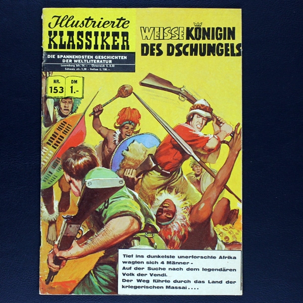 Illustrierte Klassiker Nr. 153 BSV Comic