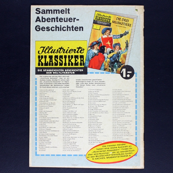 Illustrierte Klassiker Nr. 153 / Z2-