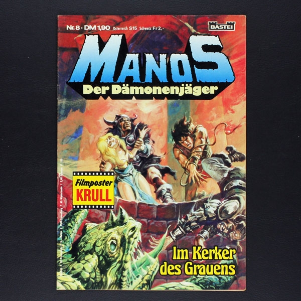 Manos Nr. 8 Bastei Comic