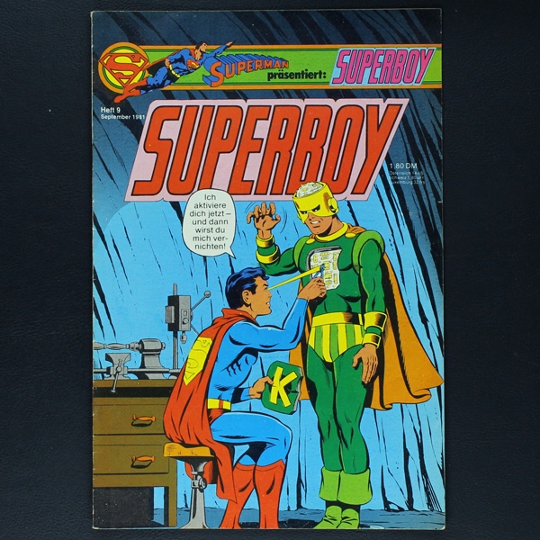 Superboy Nr. 9 1981 Comic Ehapa