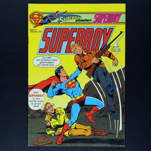 Superboy Nr. 11 1981 Comic Ehapa