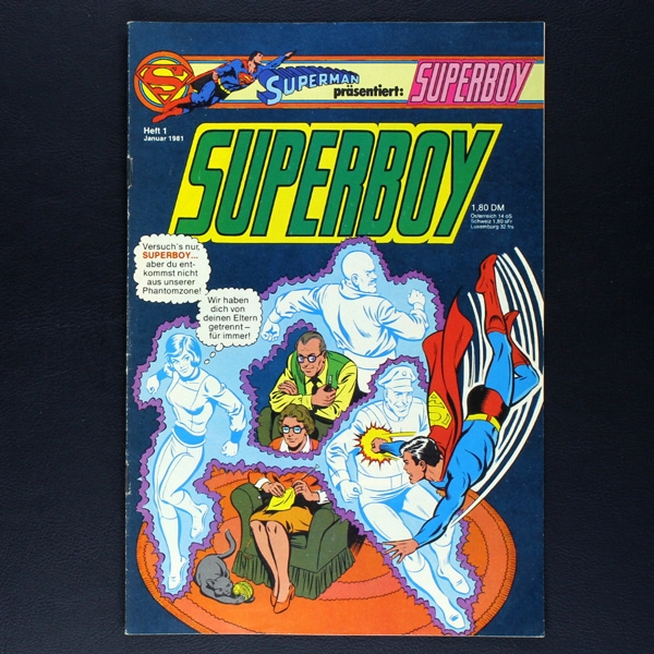 Superboy Nr. 1 1981 Comic Ehapa