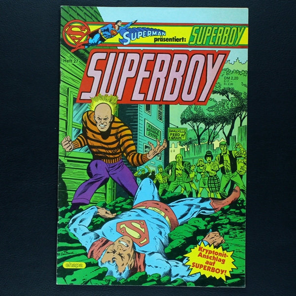 Superboy Nr. 27 1984 Comic Ehapa