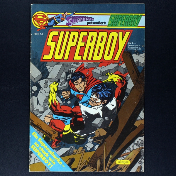 Superboy Nr. 16 1984 Comic Ehapa