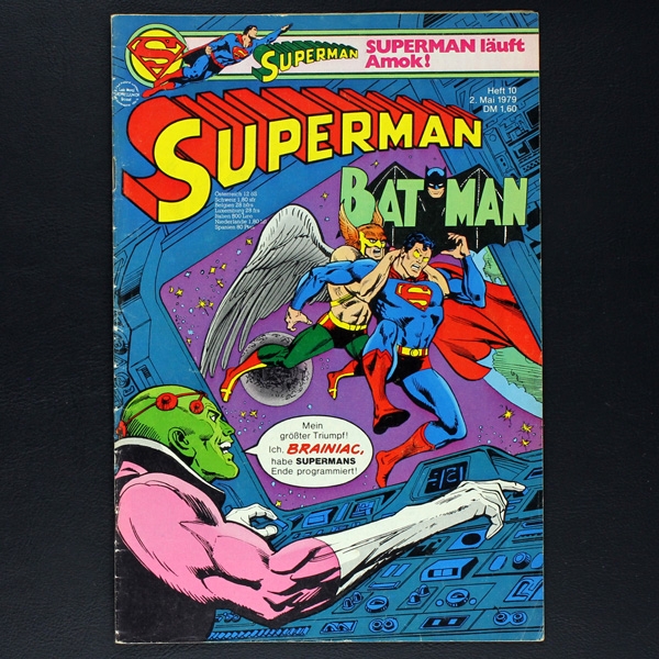 Superman Nr. 10 1979 Comic Ehapa