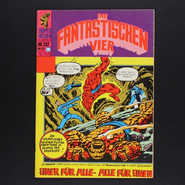 Die Fantastischen Vier Nr. 252 BSV Hit Comics