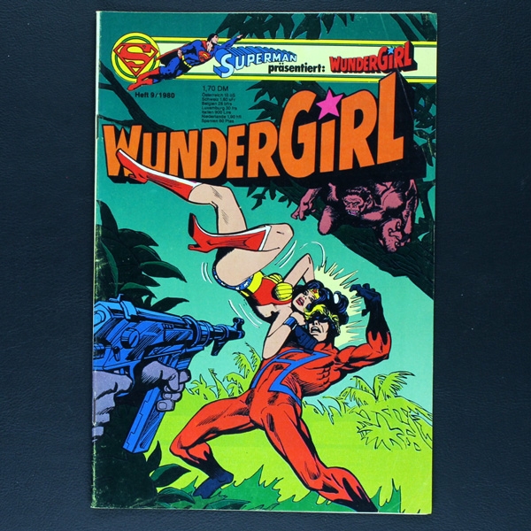 Wundergirl Nr. 9 / 1980 Comic Ehapa