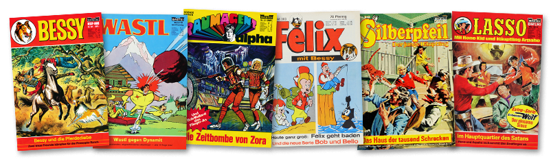 Comics aus dem Bastei Verlag