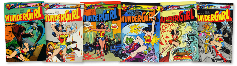 Wundergirl Comics von Ehapa